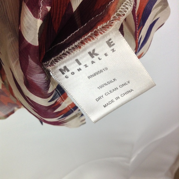 MIKE GONZALEZ Silk shirt - Picture 6 of 6